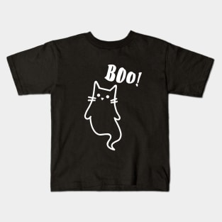 Boo Cat Kids T-Shirt